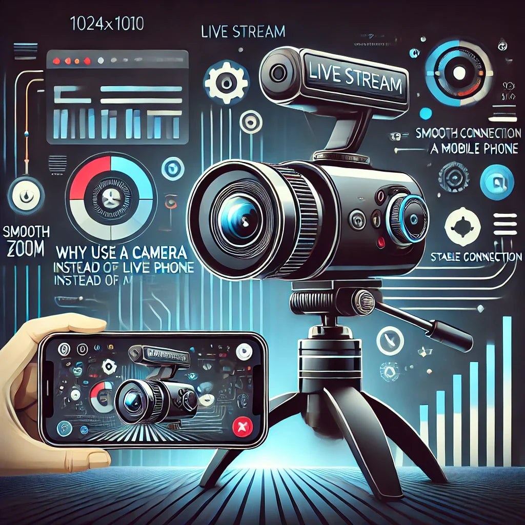 Why Use a Live Streaming Camera Instead of a Mobile Phone
